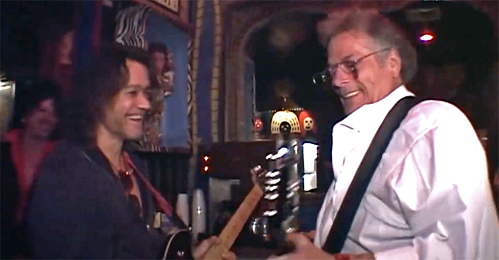 Unearthed Video Eddie Van Halen And Leslie West Jam Together