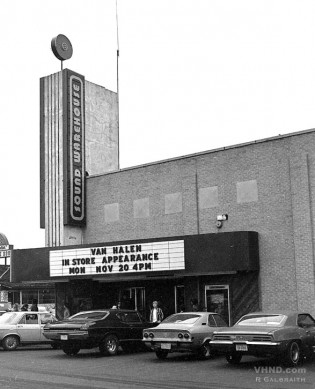 Unearthed Photos & Flyer: Van Halen 1978 Record Store Appearances at ...