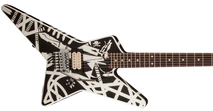 van halen star guitar