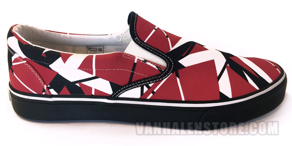 Eddie Van Halen SLIP-ON Sneakers Now Available!