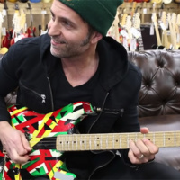 Eddie van deals halen rasta guitar