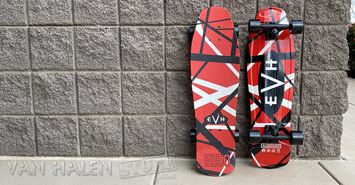 Eddie Van Halen Skateboard! | Van Halen 