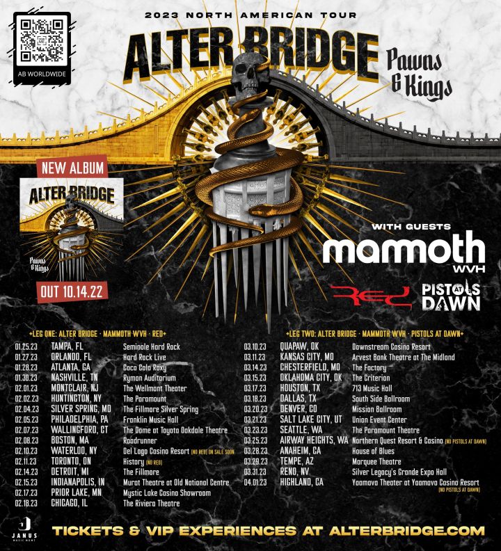 Mammoth WVH To Hit The Road With Alter Bridge In 2023